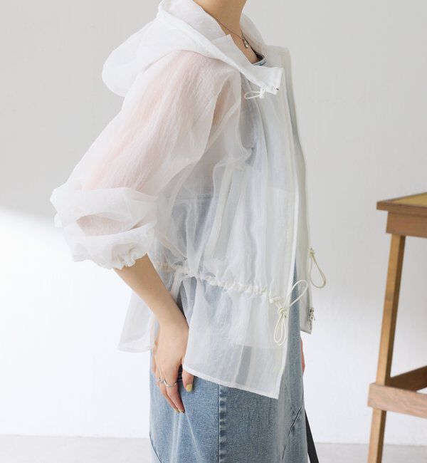  「リップストップシアーパーカー」|ベスト・ジレ|