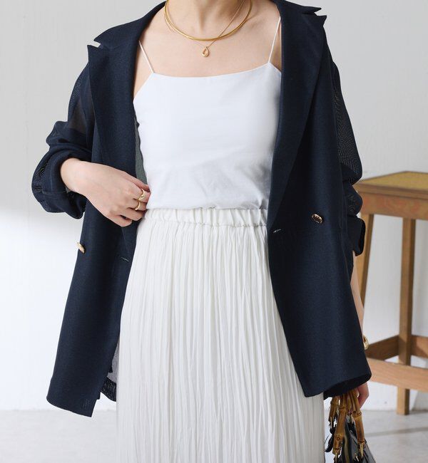  「カップ付きキャミソール」|Tシャツ・カットソー|