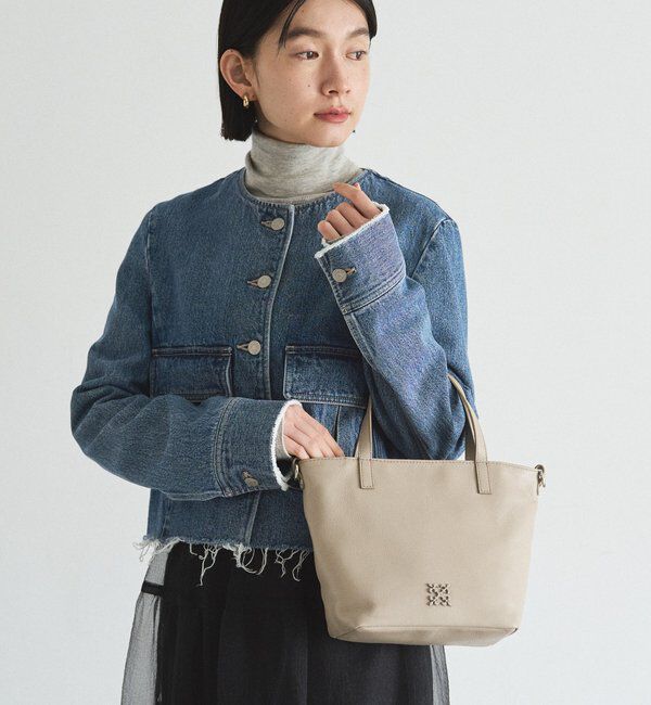  「レザー2WAYミニトートバッグ」|トートバッグ|