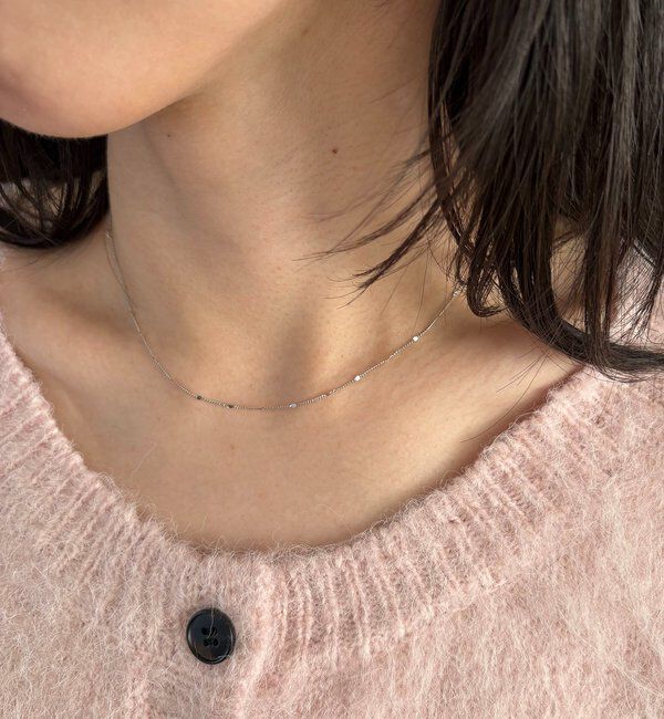  「〈GOLDY/ゴールディ〉ドットチェーンスキンネックレス」|リング|