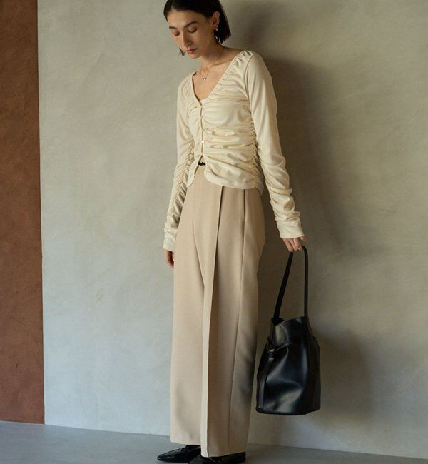  「パイピングドレープカーディガン」|Tシャツ・カットソー|