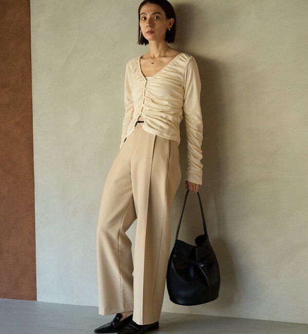  「パイピングドレープカーディガン」|Tシャツ・カットソー|