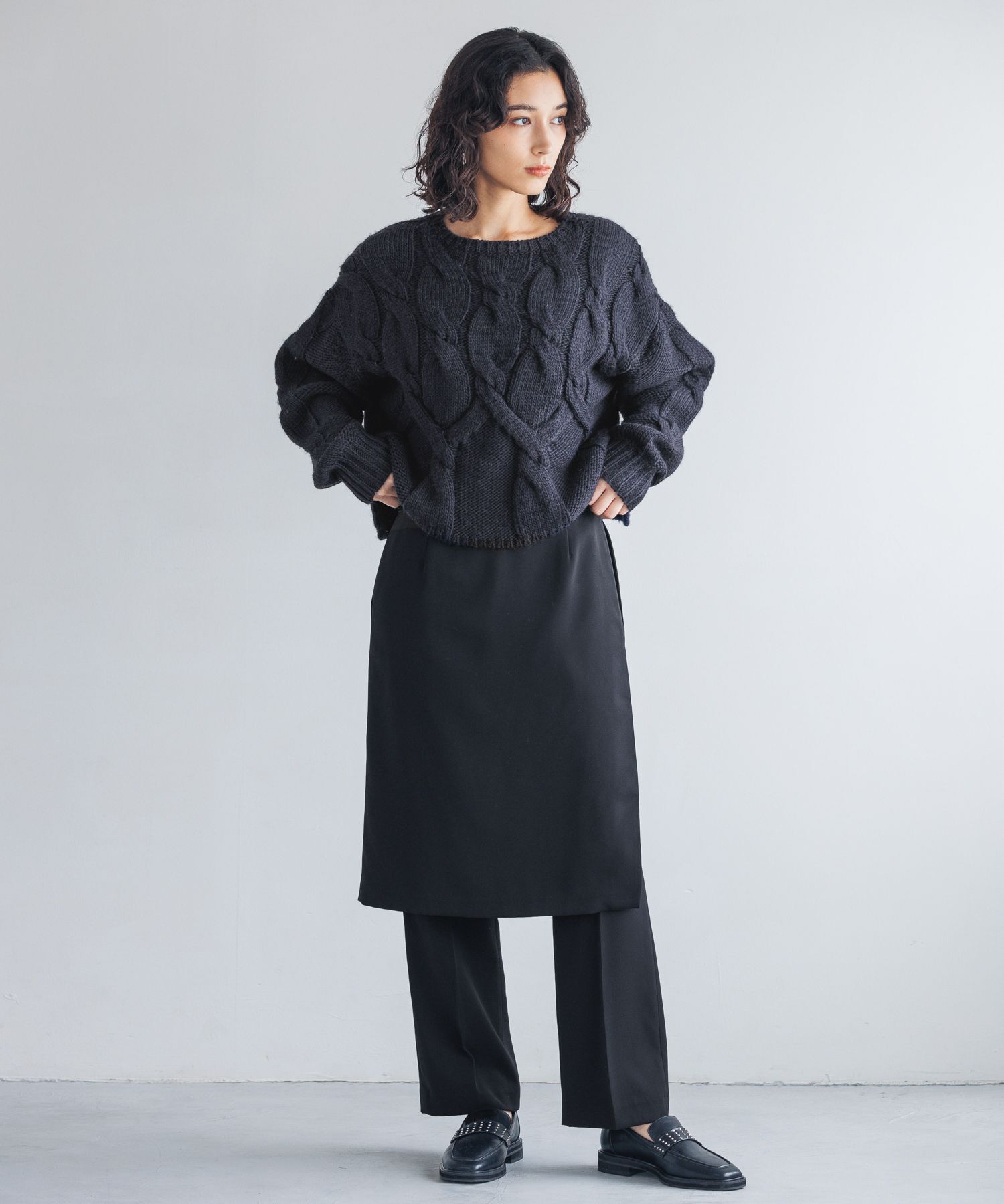 A part by 「【新色追加】スクエアローファー」|ローファー|