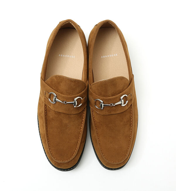 ABAHOUSE「【定番】ネオスウェード  ビットローファー」|ローファー|