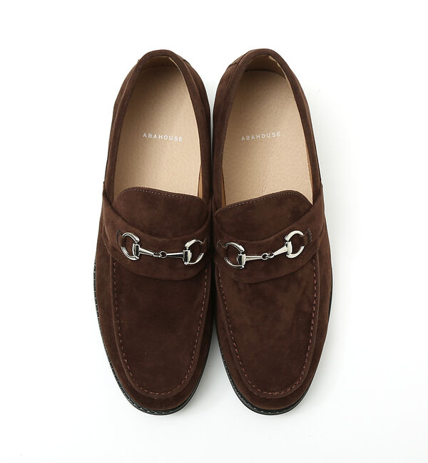 ABAHOUSE「【定番】ネオスウェード  ビットローファー」|ローファー|