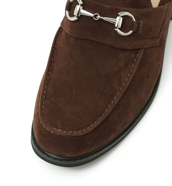 ABAHOUSE「【定番】ネオスウェード  ビットローファー」|ローファー|