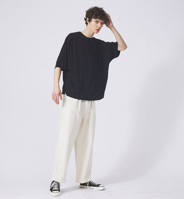 ABAHOUSE「【AH ABAHOUSE】ドルマンスリーブ / ポンチ カットソー」|Tシャツ・カットソー|