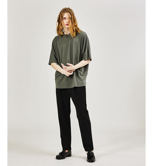 ABAHOUSE「【AH ABAHOUSE】ドルマンスリーブ / ポンチ カットソー」|Tシャツ・カットソー|