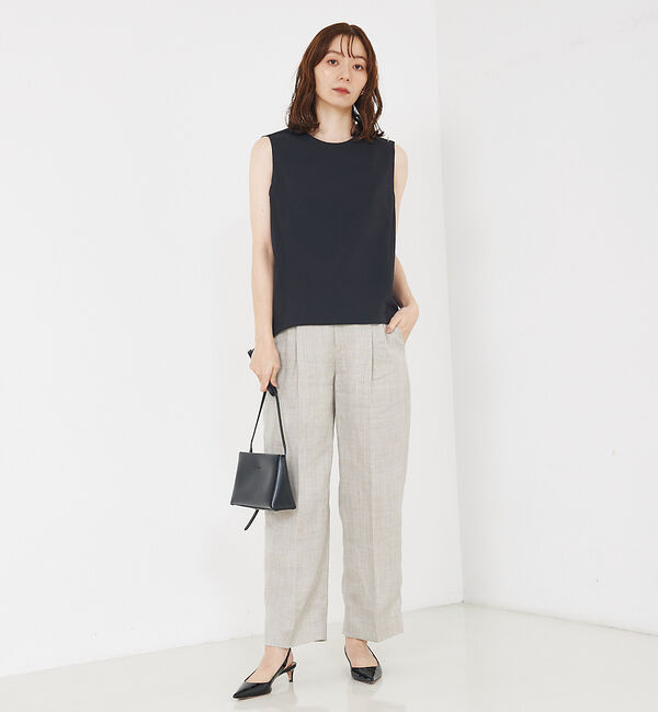qualite「コクーンノースリーブ」|キャミソール|