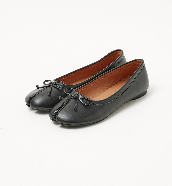 AU BANNISTER「【LAROUTE】足袋バレエシューズ」|バレエシューズ|ブラック