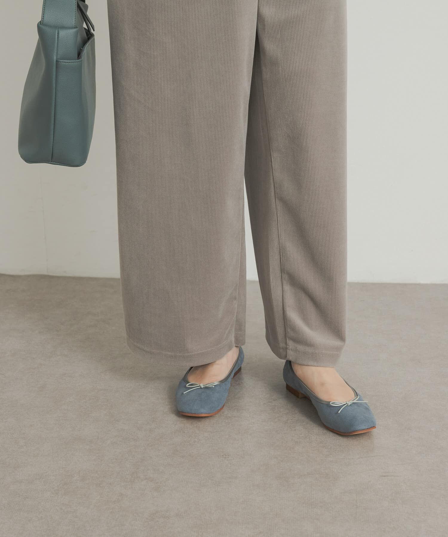 URBAN RESEARCH DOORS「やわらかスエードバレエシューズ」|バレエシューズ|