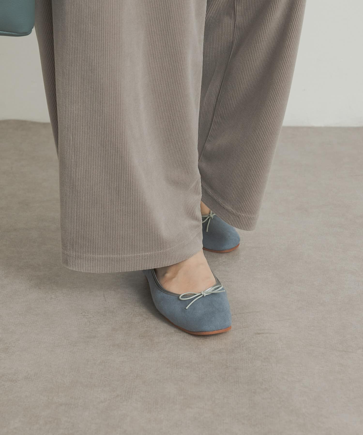 URBAN RESEARCH DOORS「やわらかスエードバレエシューズ」|バレエシューズ|