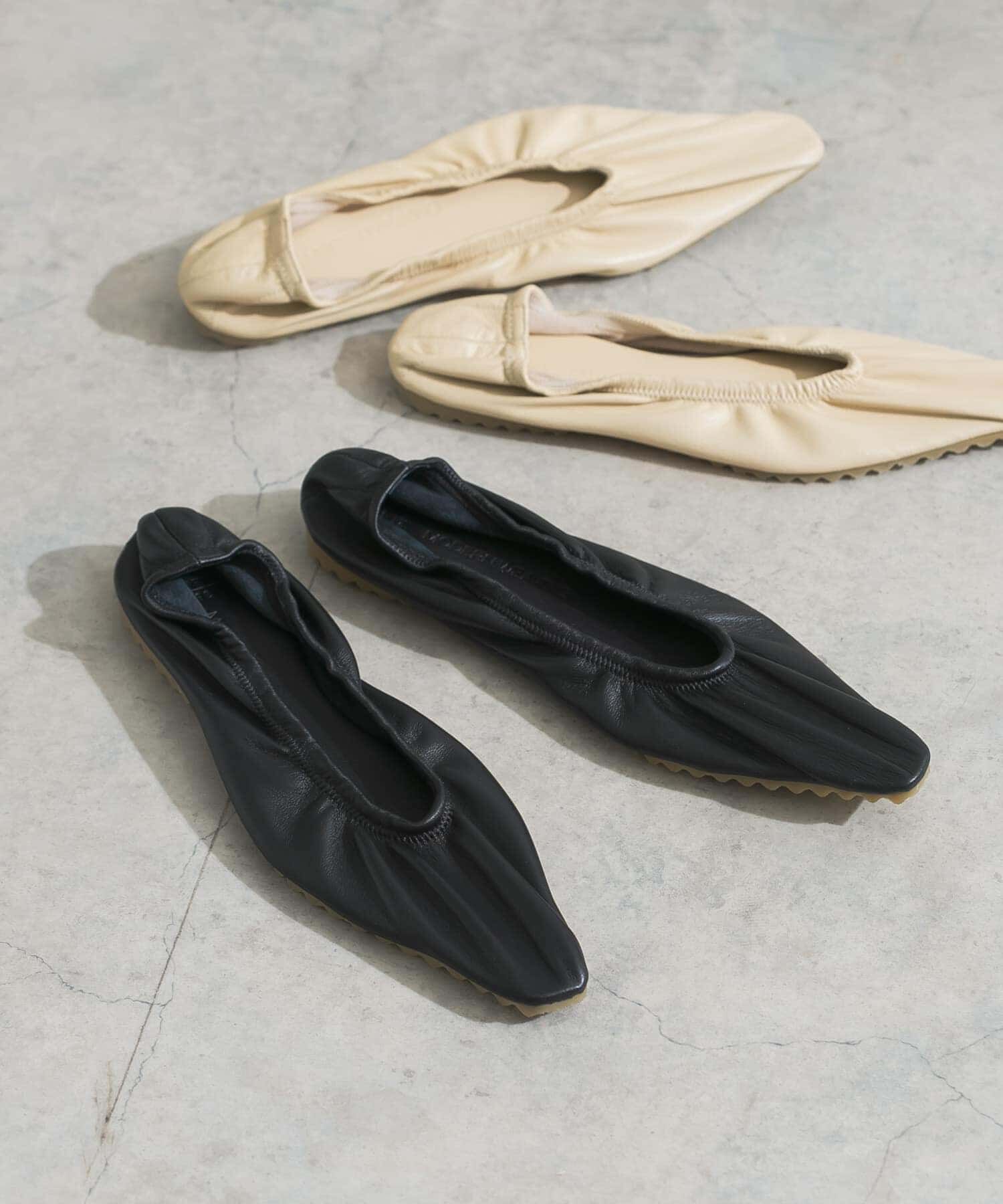 URBAN RESEARCH ROSSO「MODERN WEAVING　Lamb Walking Shoe w」|バレエシューズ|