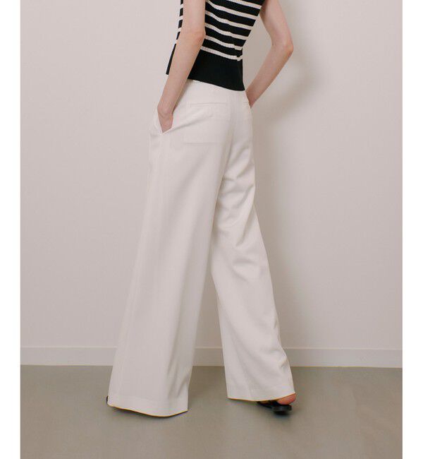 LOULOU WILLOUGHBY「【LOULOU WILLOUGHBY】タックステッチワイドパンツ」|その他|