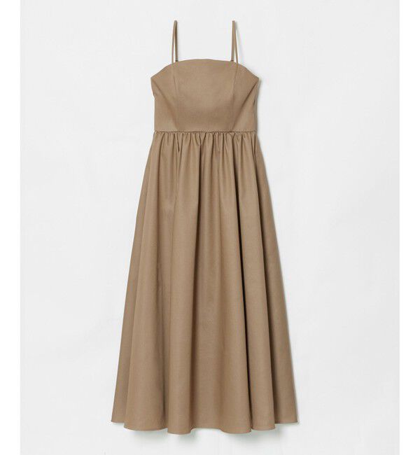 LOULOU WILLOUGHBY「【LOULOU WILLOUGHBY】シャンブレーベアワンピース」|ワンピース|