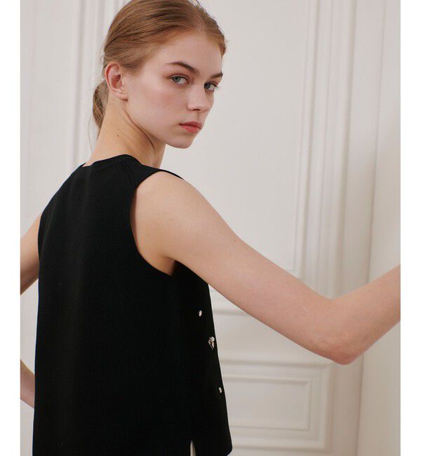 LOULOU WILLOUGHBY「【LOULOU WILLOUGHBY】ジュエルプルオーバー」|ニット・セーター|