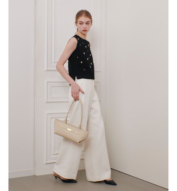 LOULOU WILLOUGHBY「【LOULOU WILLOUGHBY】ジュエルプルオーバー」|ニット・セーター|