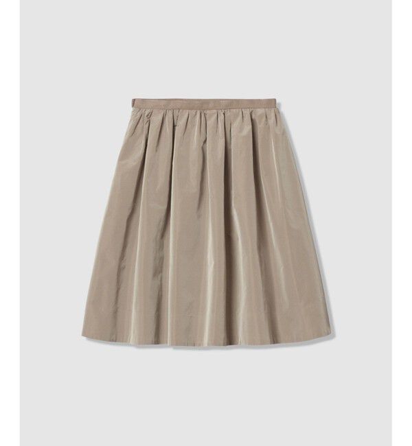 LOULOU WILLOUGHBY「【LOULOU WILLOUGHBY】タフタギャザースカート」|スカート|