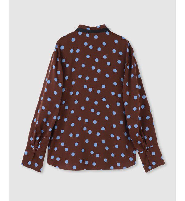 allureville「コインドットナロータイブラウス」|シャツ・ブラウス|