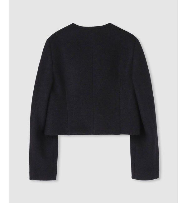 allureville「ブークレーノーカラージャケット」|ノーカラージャケット|