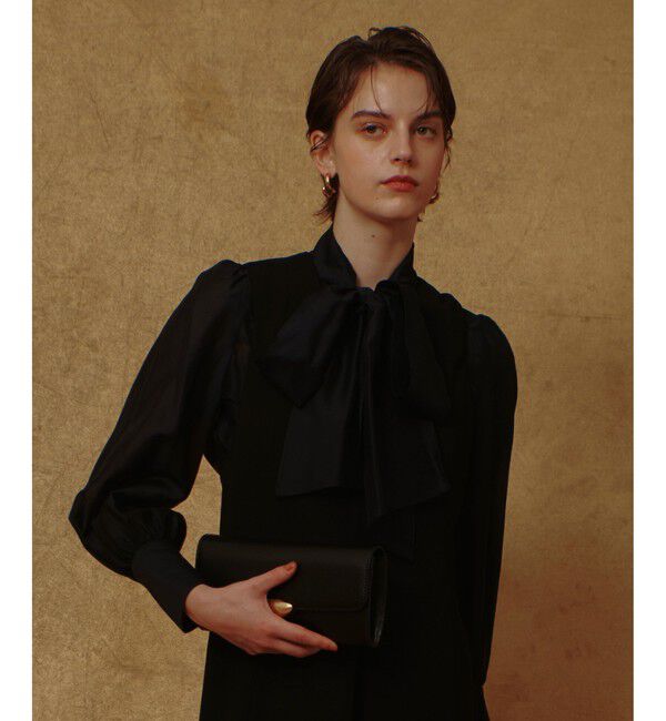 allureville「オーガンザボウブラウス」|シャツ・ブラウス|