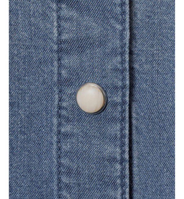 allureville「デニムボウブラウス」|シャツ・ブラウス|