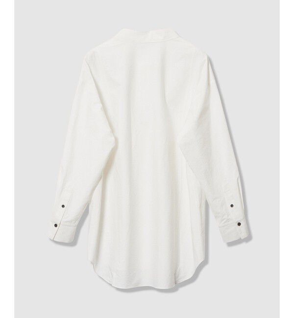 allureville「タイプライターロングシャツ」|シャツ・ブラウス|