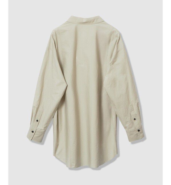 allureville「タイプライターロングシャツ」|シャツ・ブラウス|