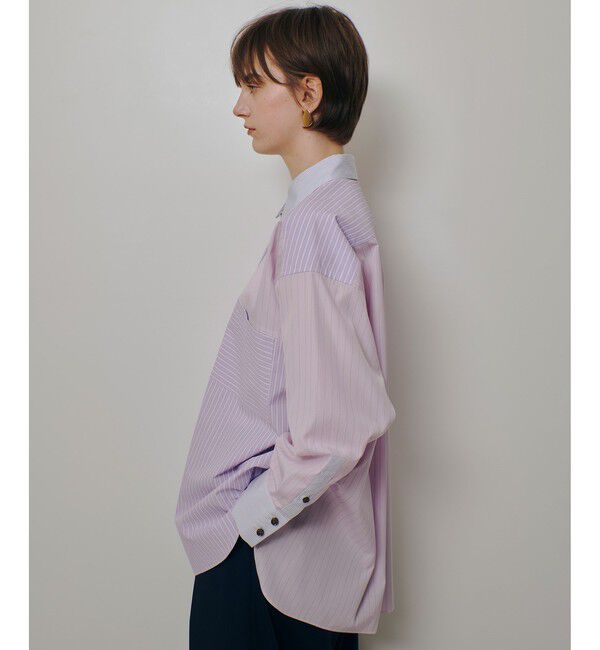 allureville「クレイジーストライプシャツ」|シャツ・ブラウス|