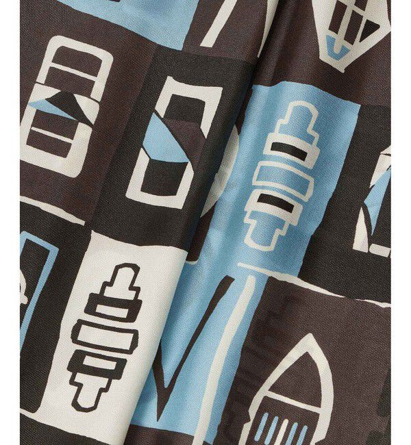 allureville「パッチワークプリントボウブラウス」|シャツ・ブラウス|