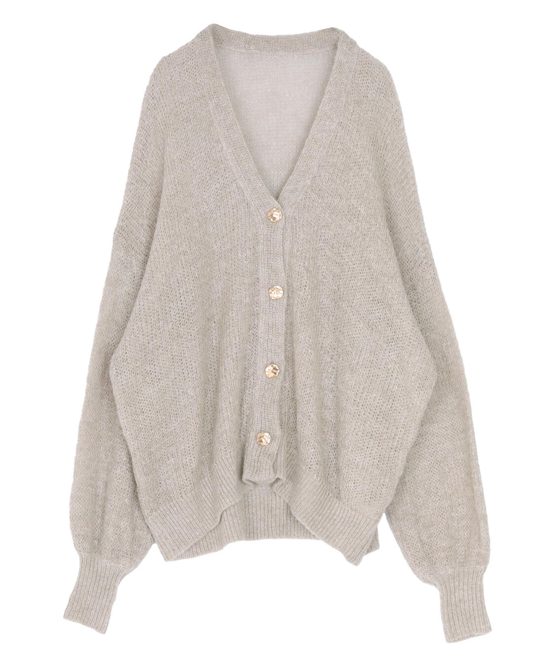 titivate「モヘアライクシアーニットカーディガン」|カーディガン|