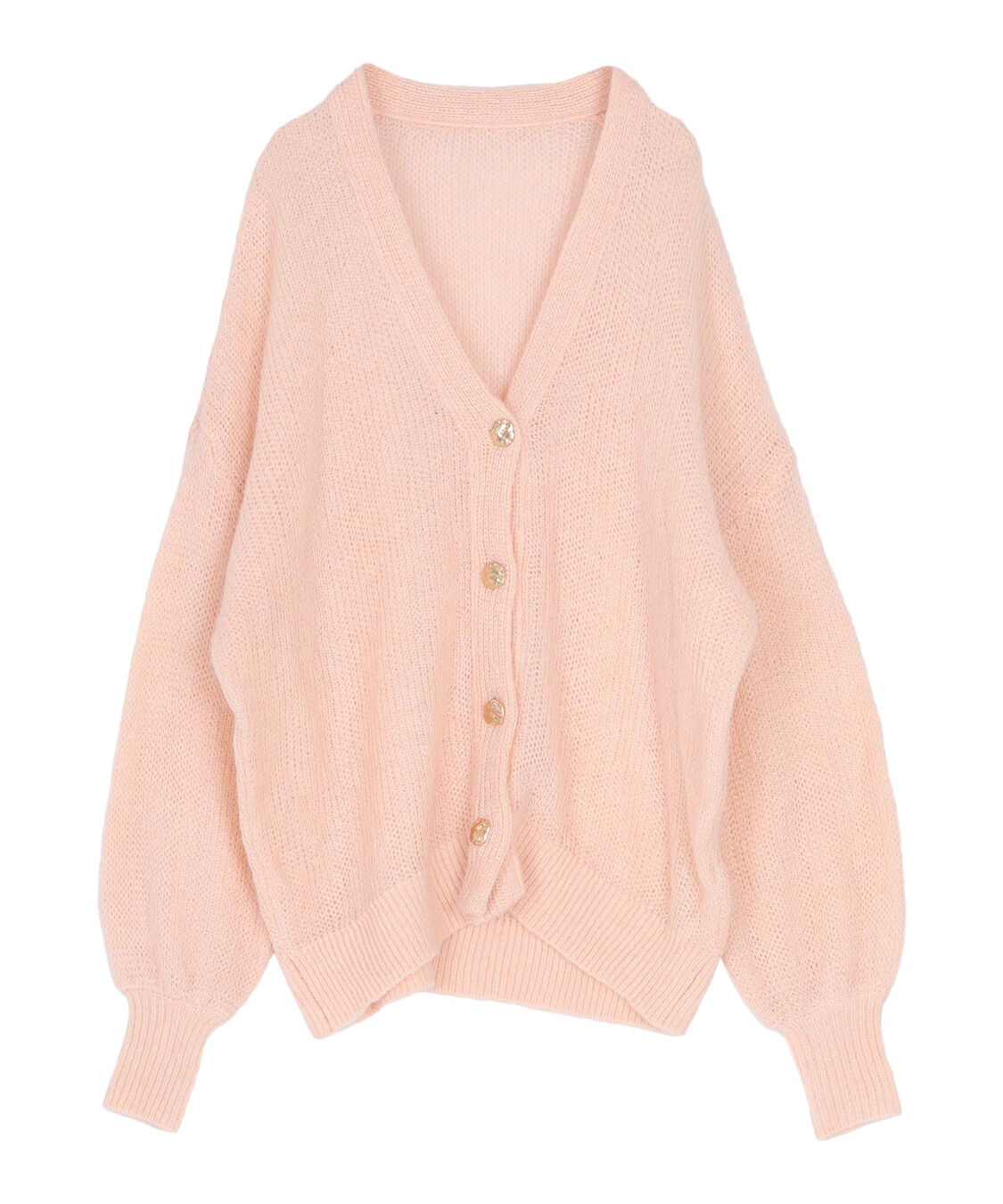 titivate「モヘアライクシアーニットカーディガン」|カーディガン|