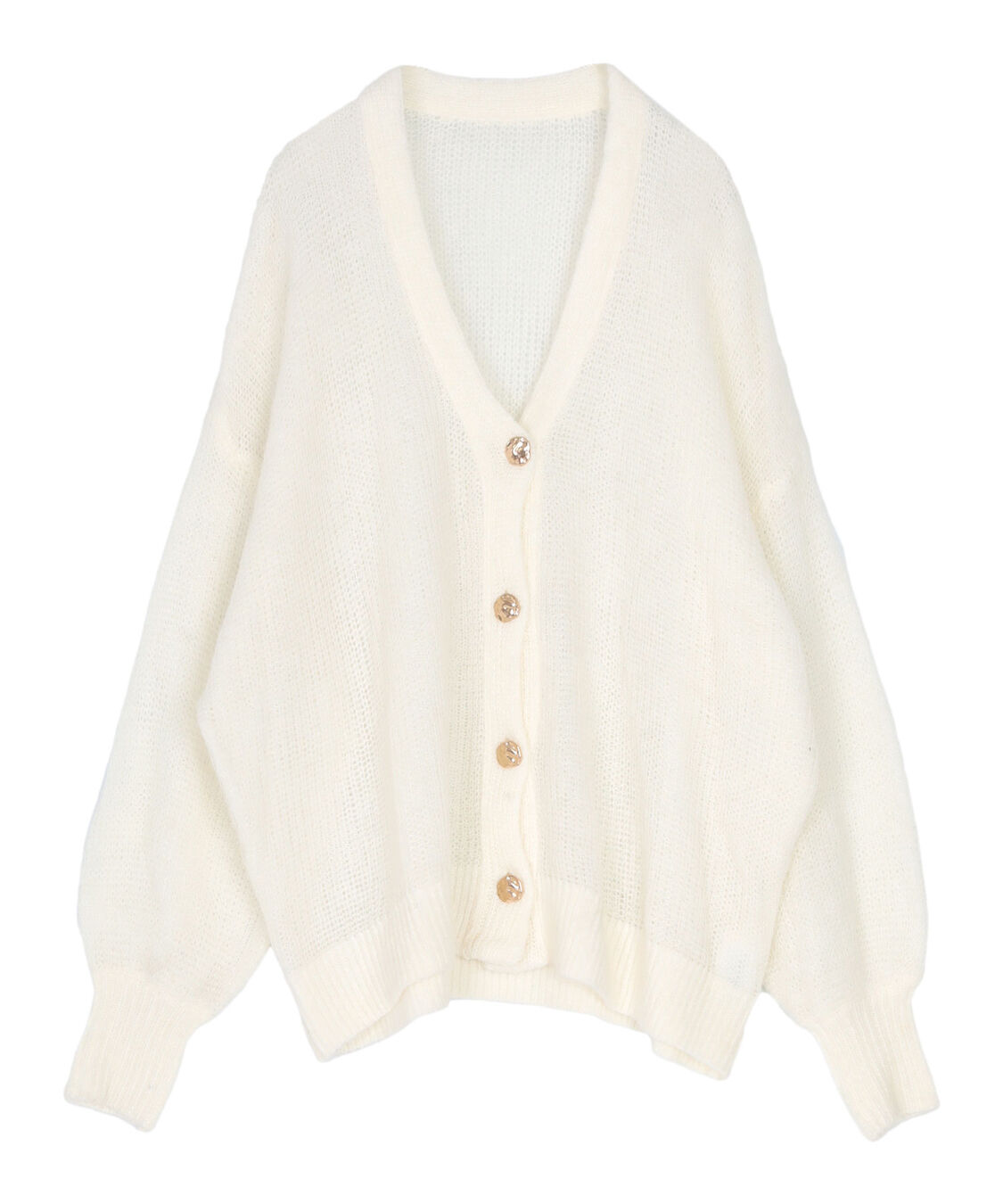 titivate「モヘアライクシアーニットカーディガン」|カーディガン|