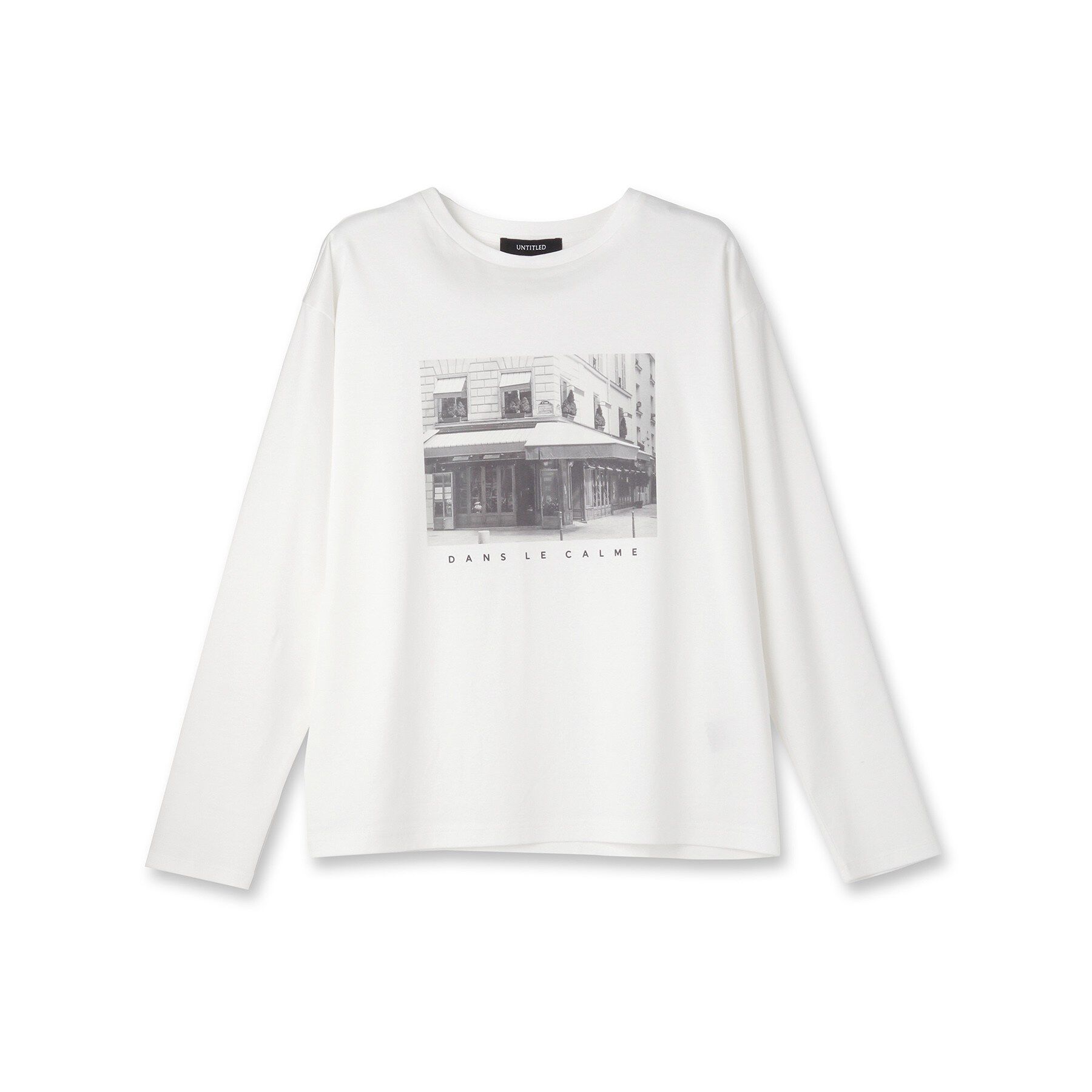 UNTITLED「【コットン100/洗える】フォトロングTシャツ」|Tシャツ・カットソー|