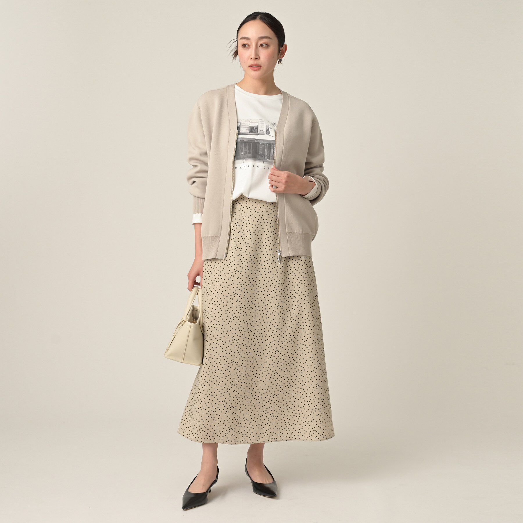 UNTITLED「【コットン100/洗える】フォトロングTシャツ」|Tシャツ・カットソー|