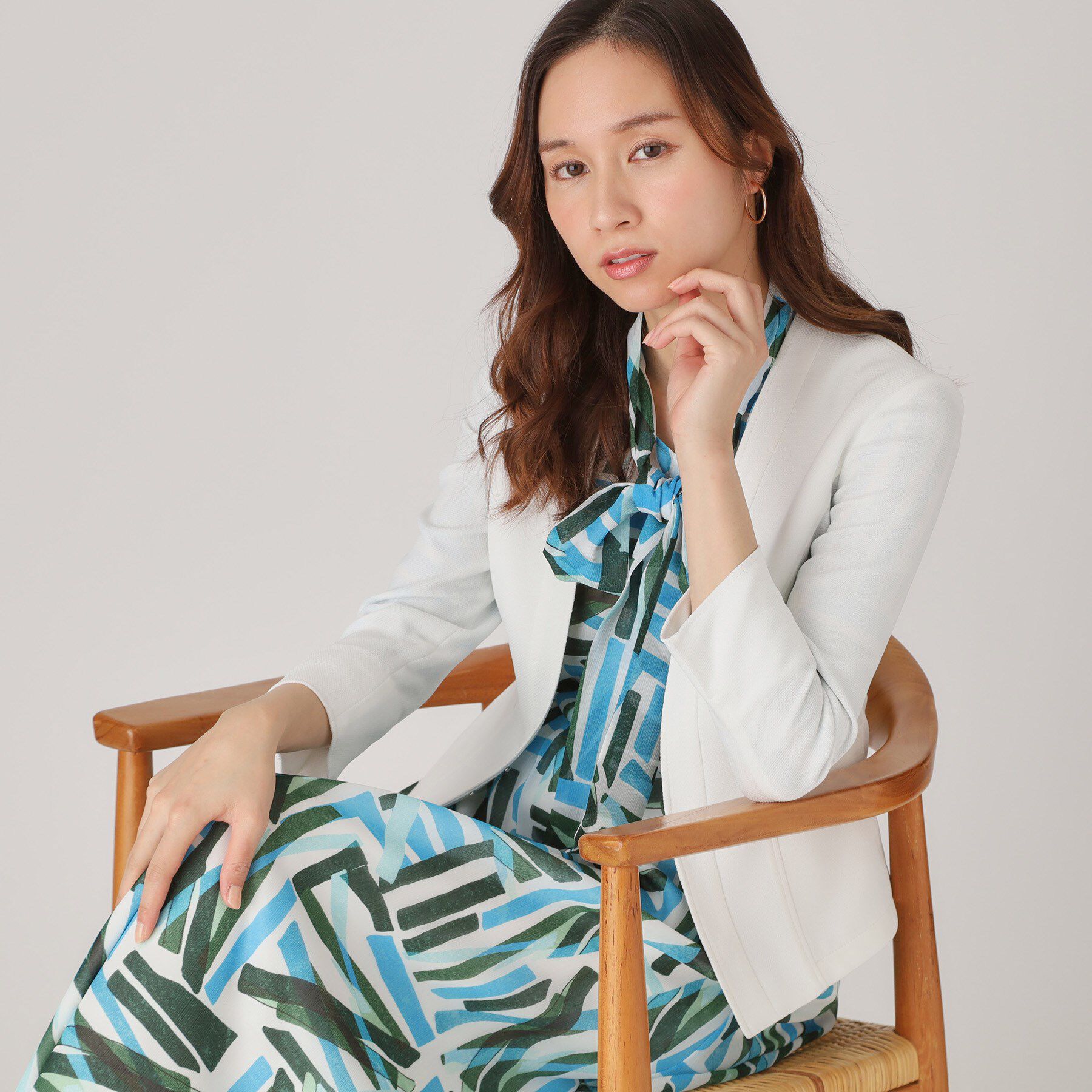 COUP DE CHANCE「【手洗い可／日本製】ノーカラージャケット」|ノーカラージャケット|