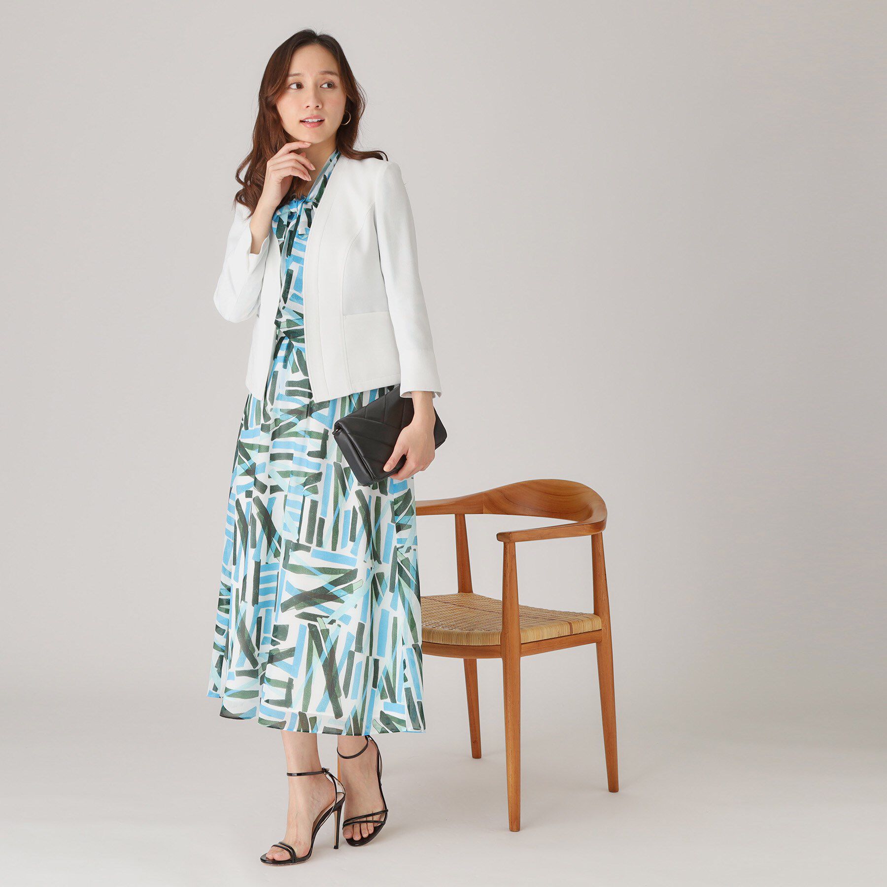 COUP DE CHANCE「【手洗い可／日本製】ノーカラージャケット」|ノーカラージャケット|