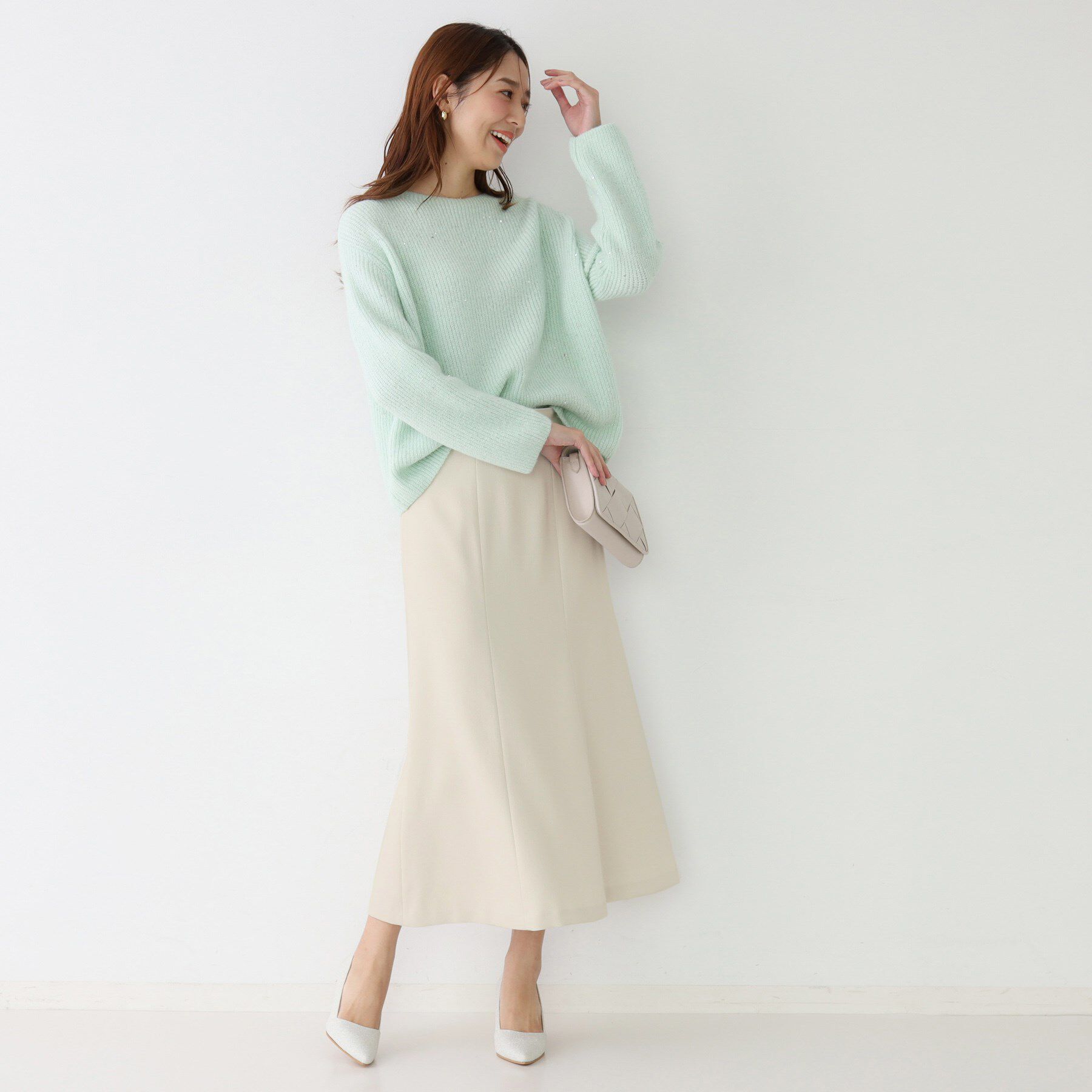 COUP DE CHANCE「【手洗い可／日本製】マーメイドシルエットスカート」|スカート|