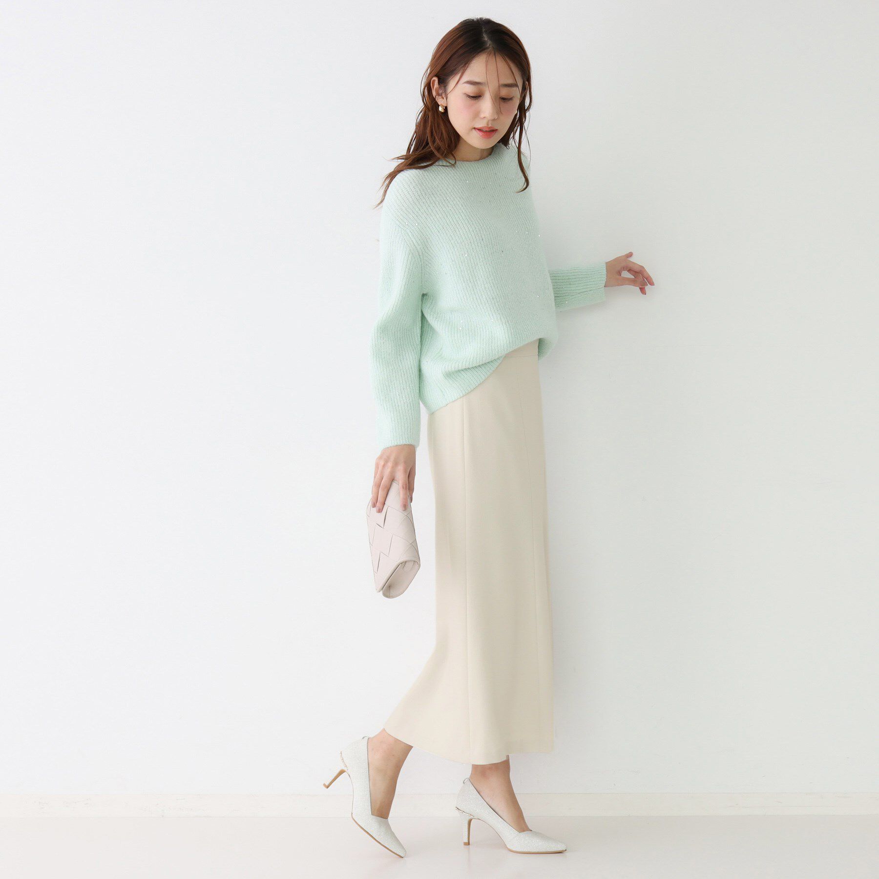 COUP DE CHANCE「【手洗い可／日本製】マーメイドシルエットスカート」|スカート|