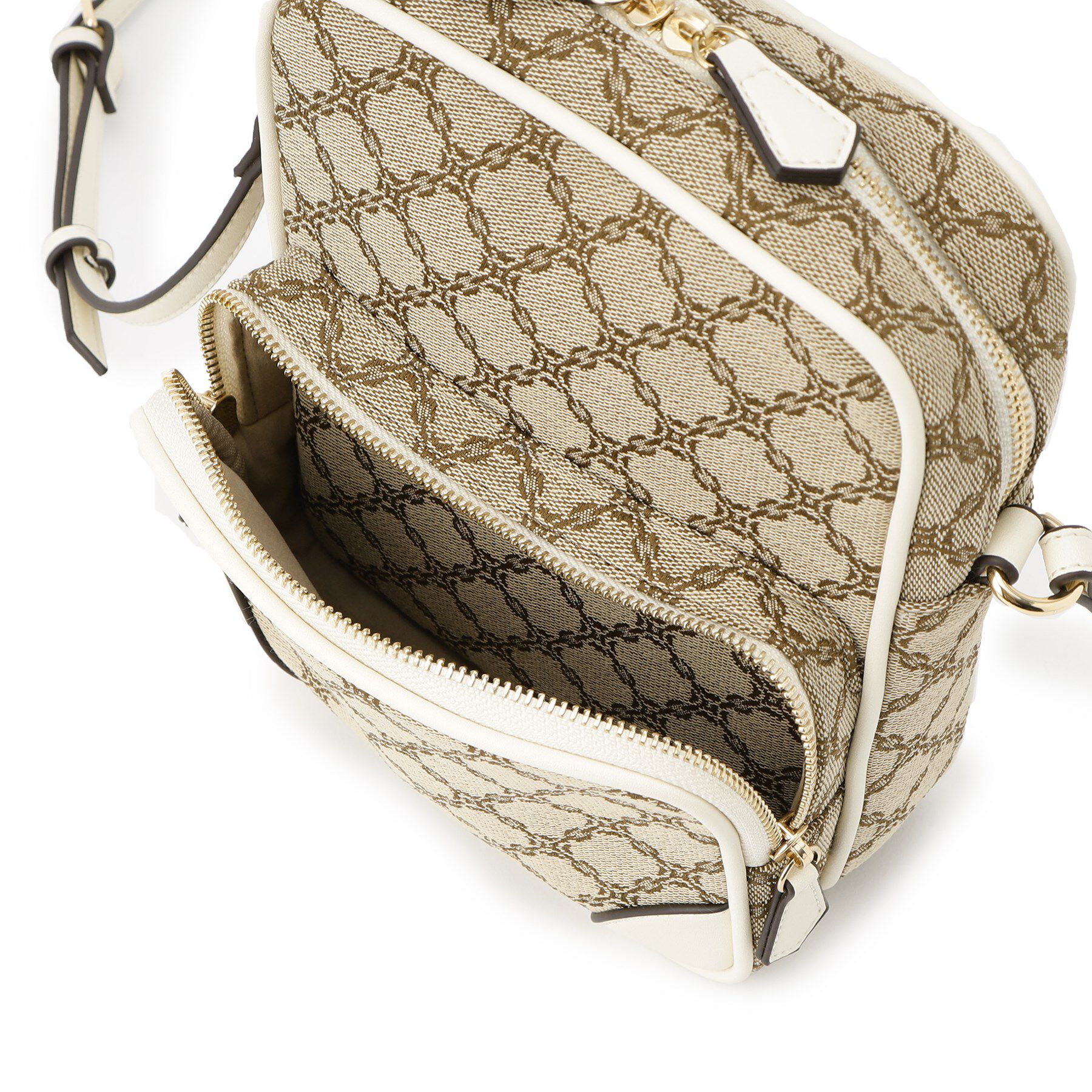 Reflect「【夏SALE／長財布も入る！】ジャカードショルダーバッグ」|ショルダー・メッセンジャー|