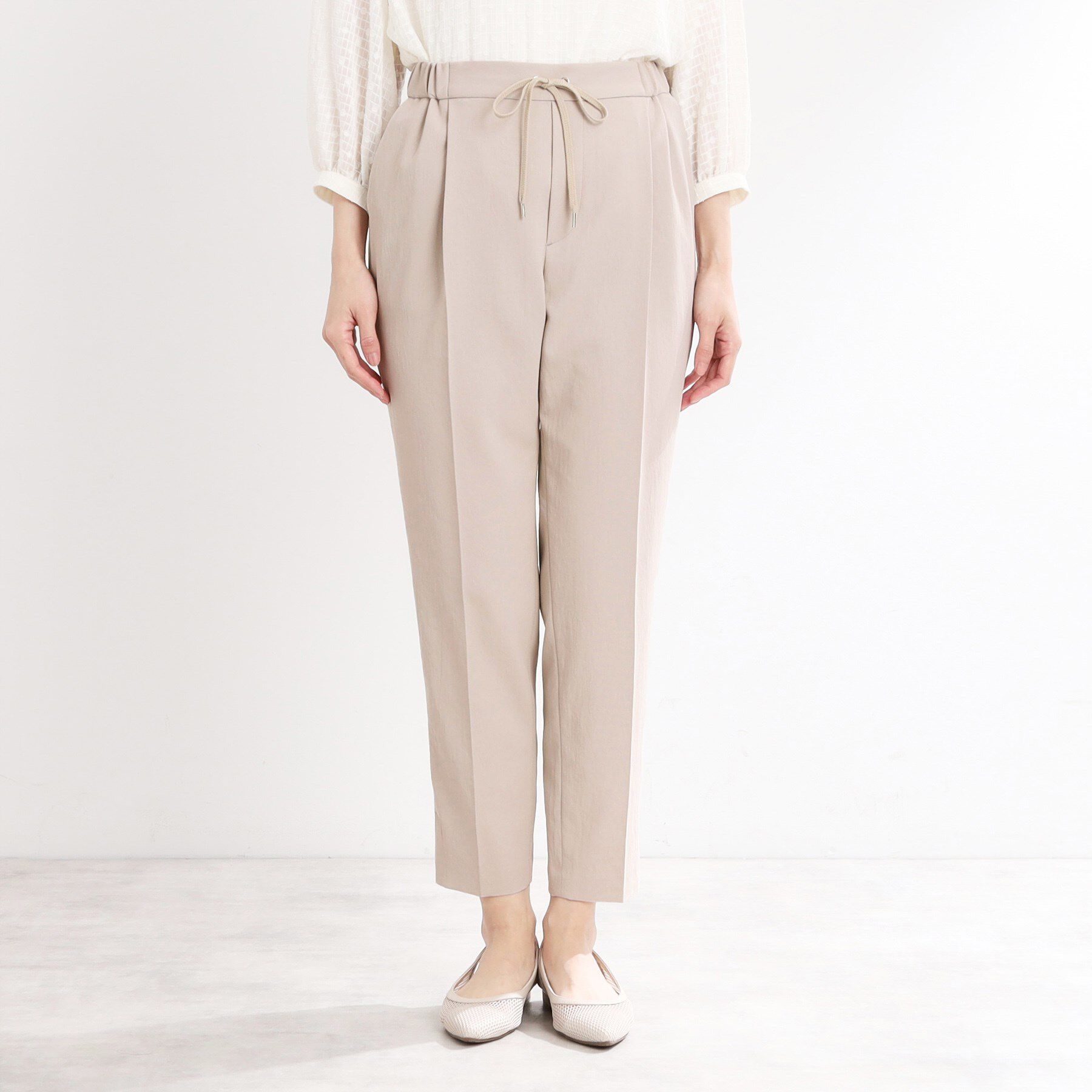 Reflect「【マシンウォッシュ可】リラクシーセンタープレスパンツ」|その他|