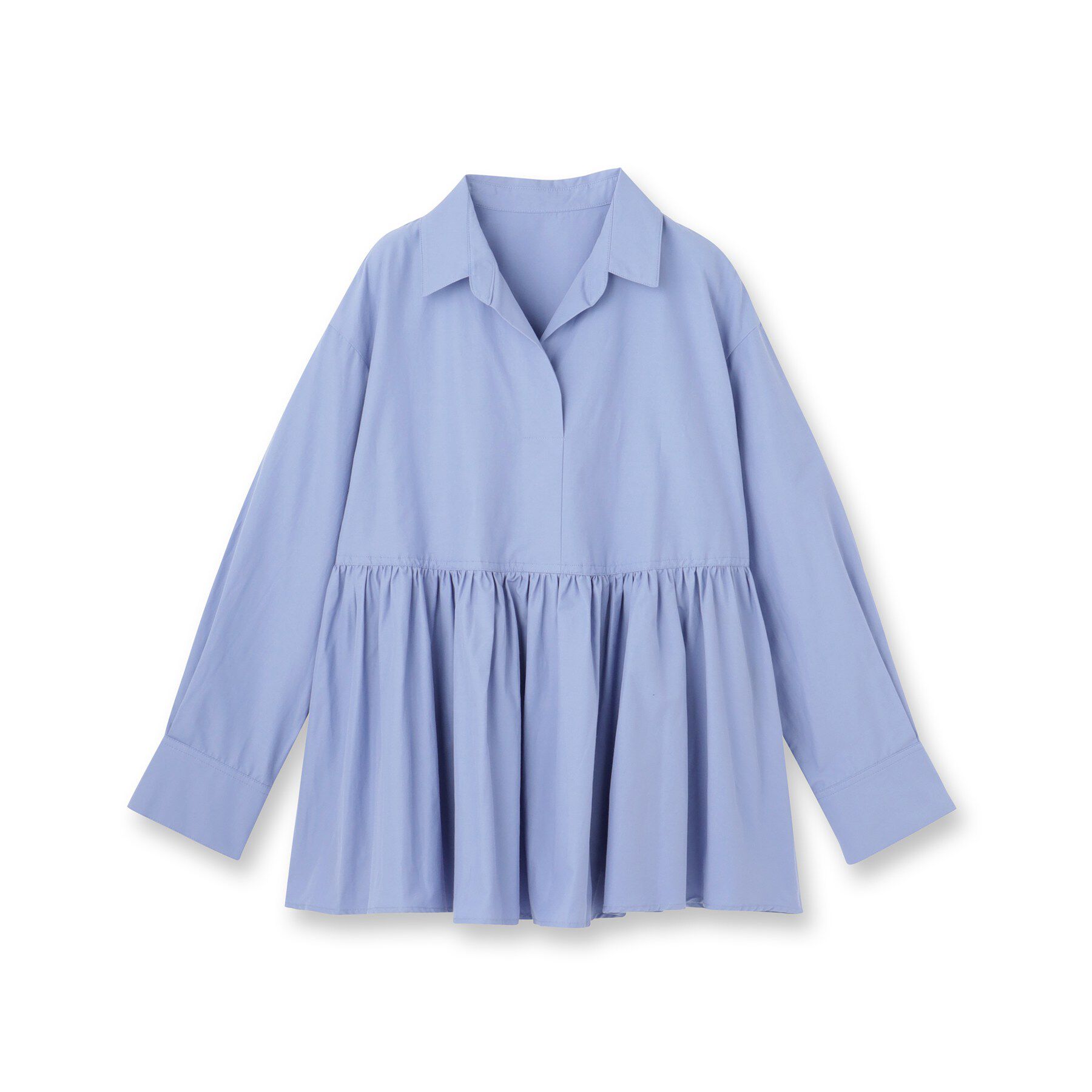 Reflect「【レイヤードにおすすめ◎】ペプラムデザインシャツ」|シャツ・ブラウス|