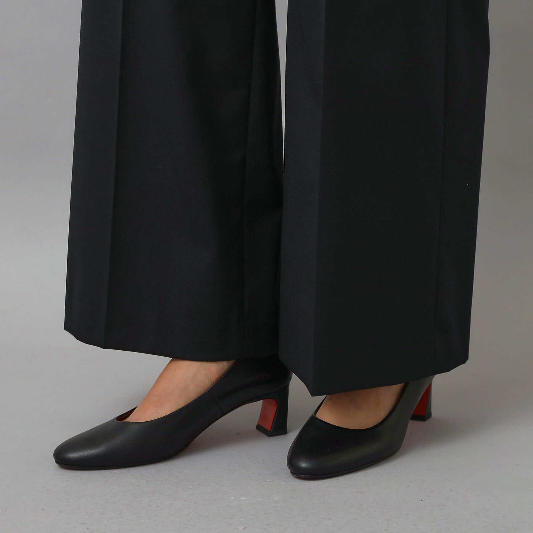 DRESSTERIOR「ブラックSETUPワイドパンツ」|その他|