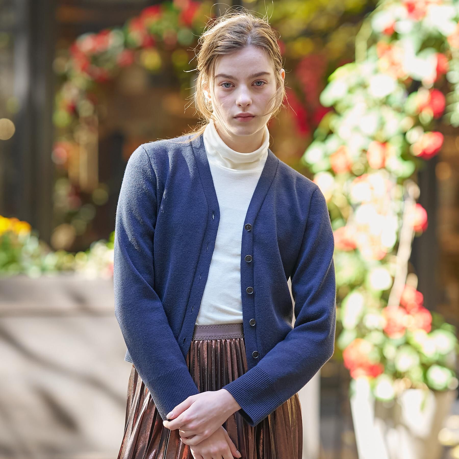 DRESSTERIOR「ミラノリブカーディガン」|カーディガン|