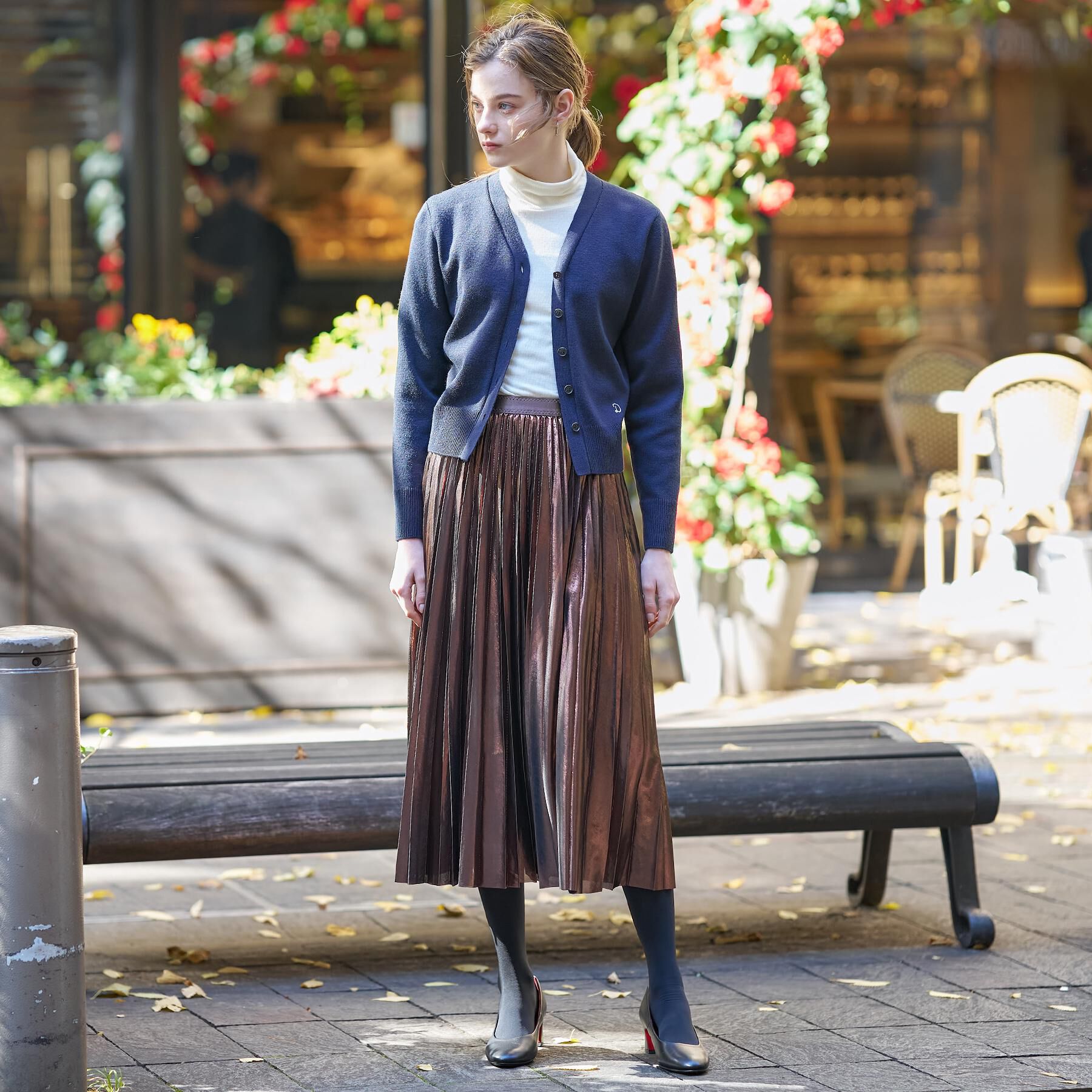 DRESSTERIOR「ミラノリブカーディガン」|カーディガン|