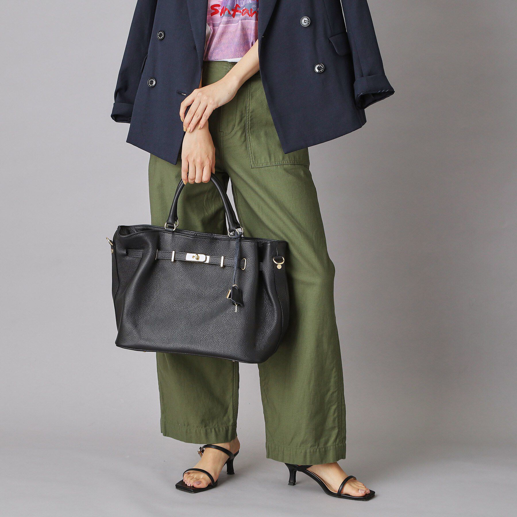 DRESSTERIOR「MILOS（ミロス）金具付きトートバッグ」|トートバッグ|