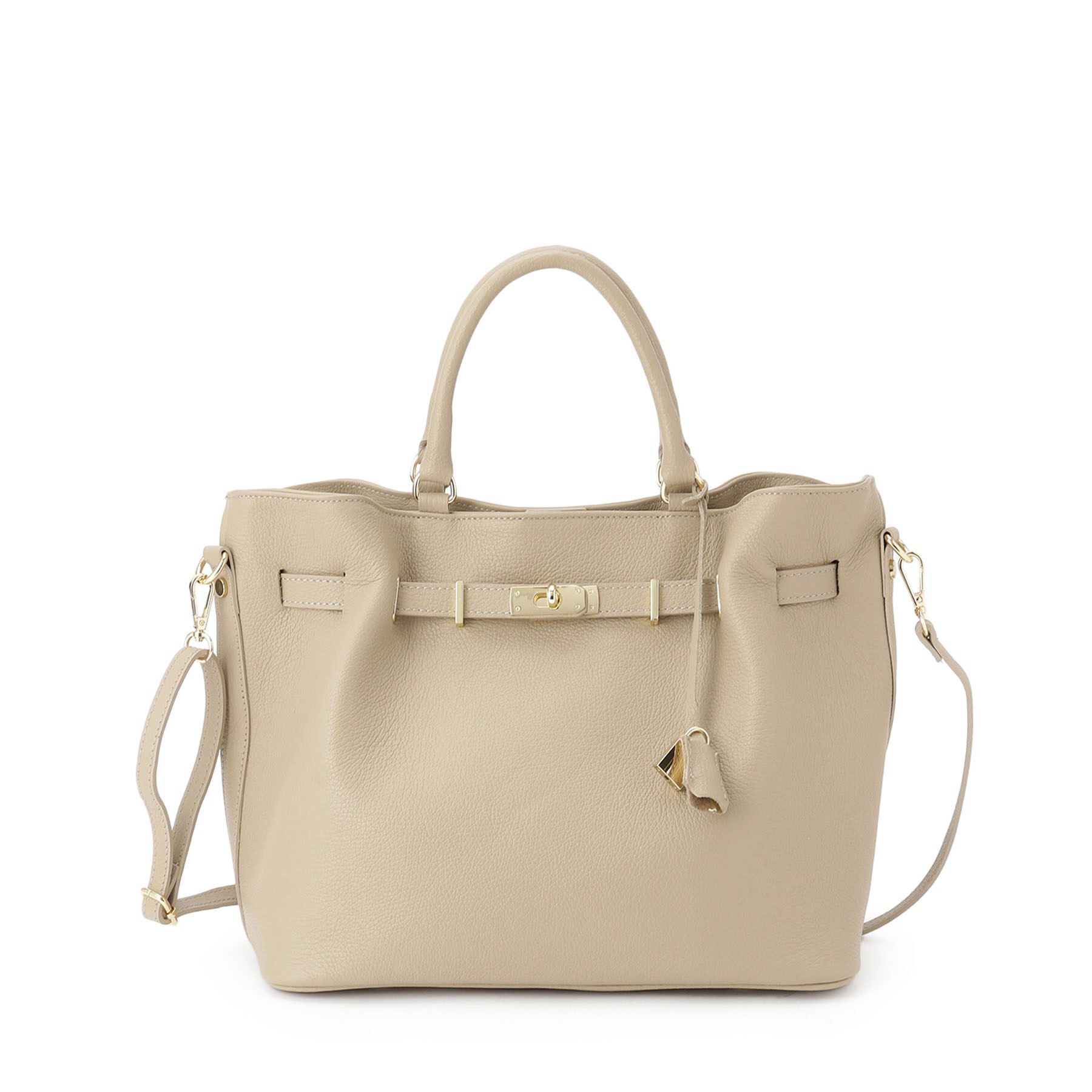 DRESSTERIOR「MILOS（ミロス）金具付きトートバッグ」|トートバッグ|トープ(054)