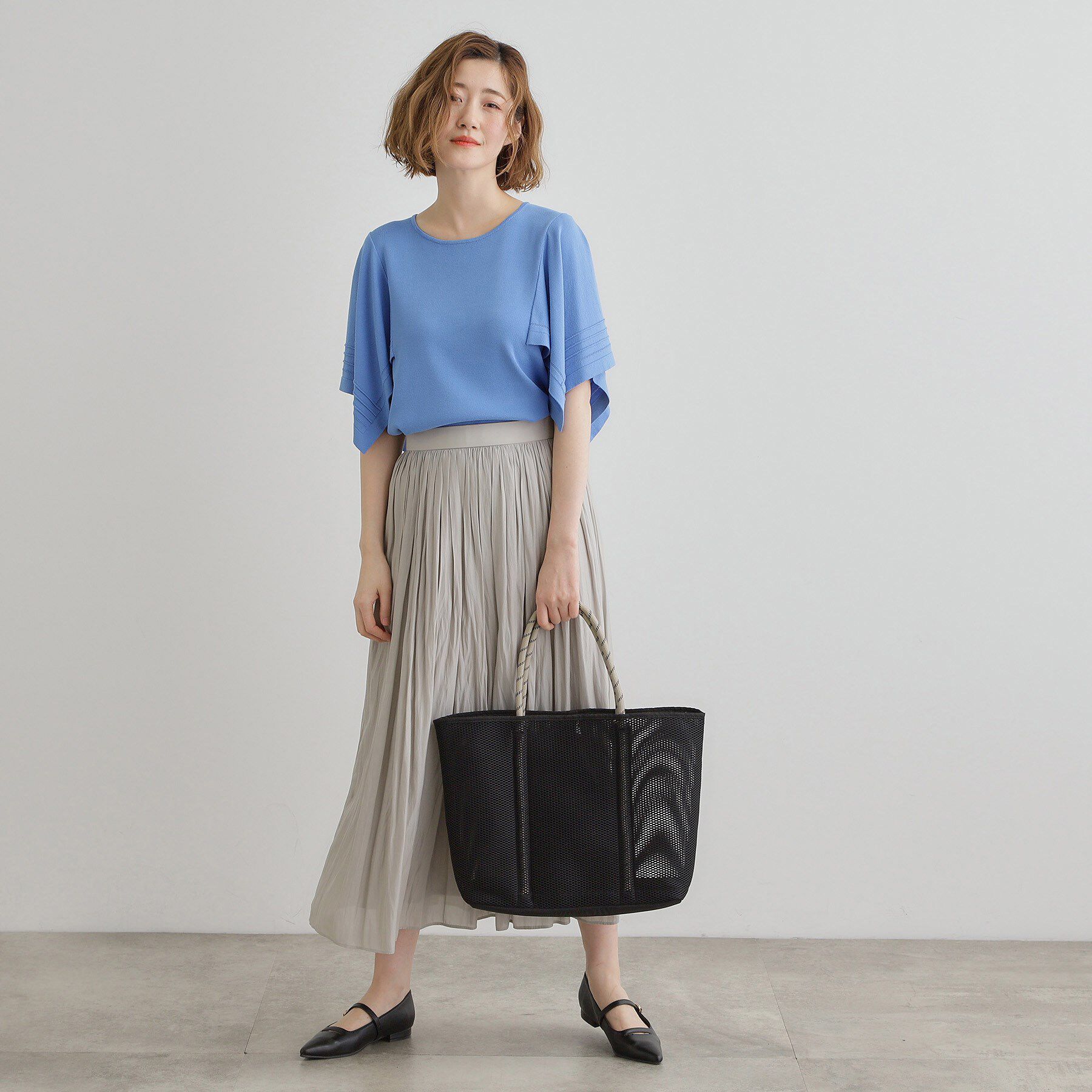 grove「メッシュパラコードハンドルトート」|トートバッグ|