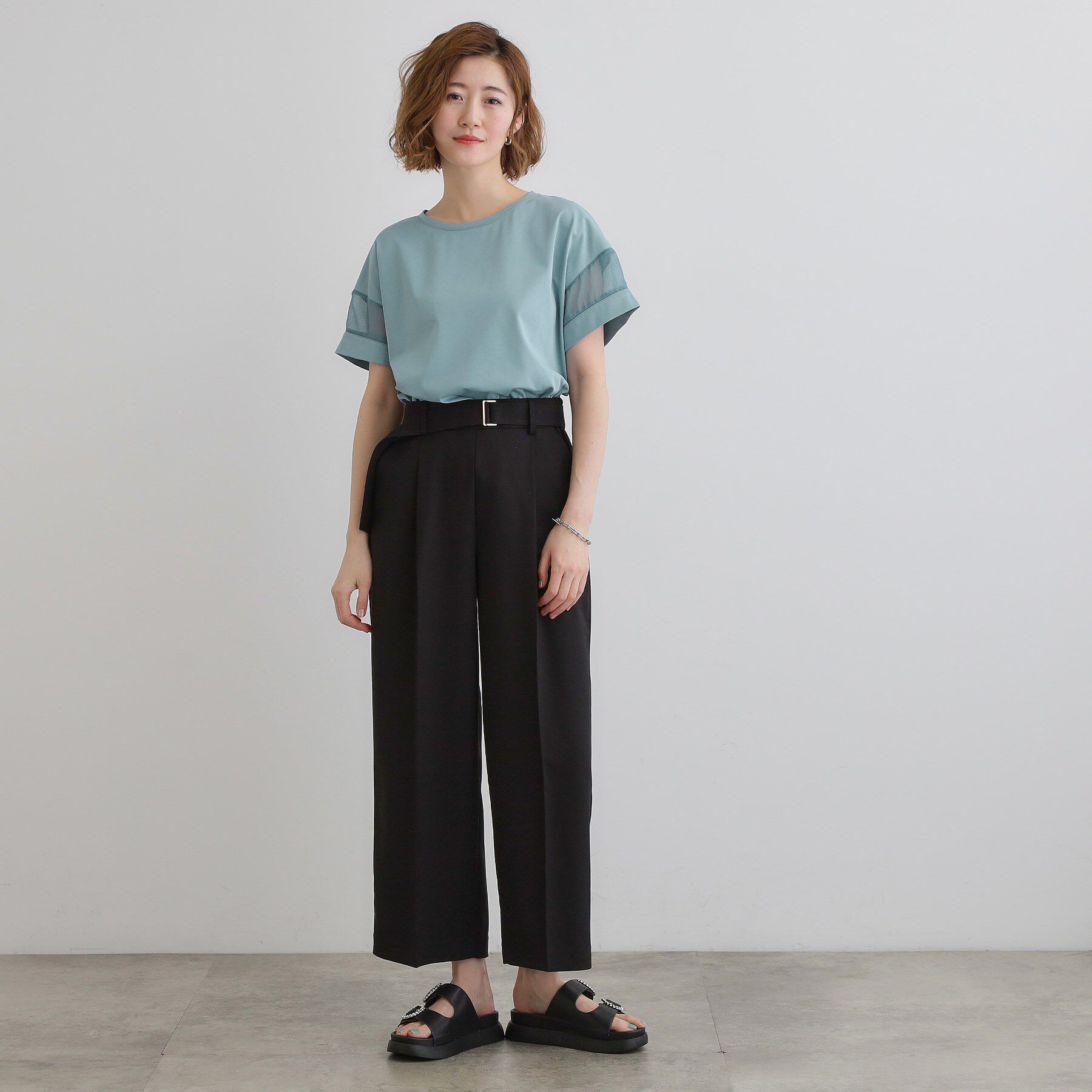 grove「【UVカット・接触冷感】シアードッキングTシャツ」|Tシャツ・カットソー|