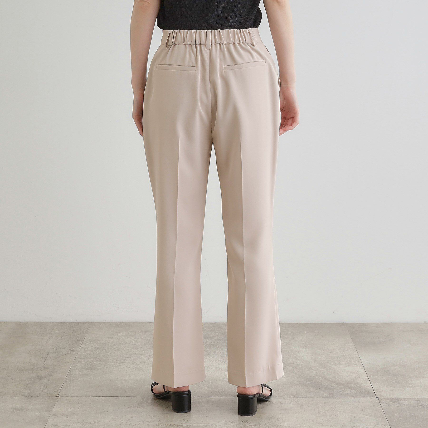 grove「ひんやり、すらり。夏の美シルエット ドレープストレートパンツ」|その他|